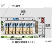 ★手数料０円★四日市市ときわ１丁目　月極駐車場（LP）